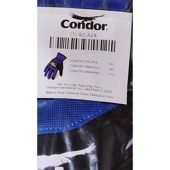 CONDOR Utility Gloves SIZE 2XL ( 5 ) Pair. bundle - Picture 2 of 4
